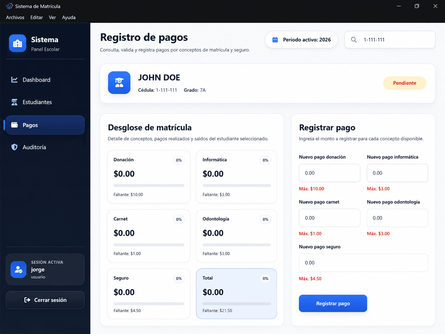 Payment management
