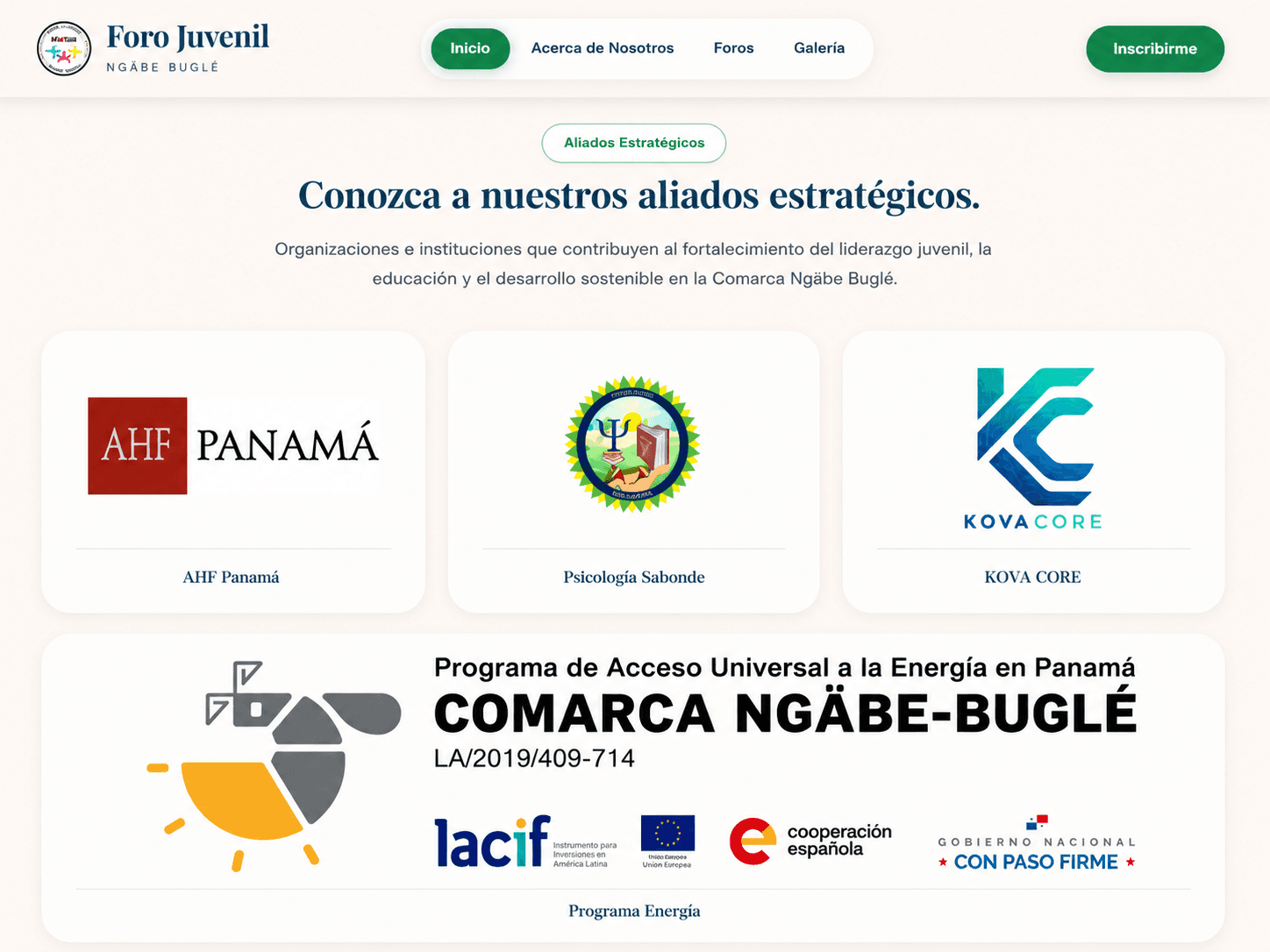 Partners and sponsors