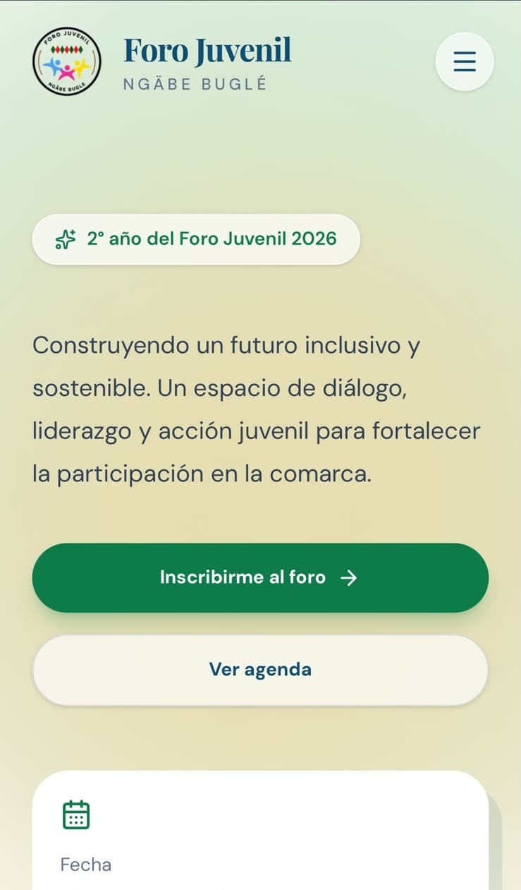 Youth Forum preview mobile